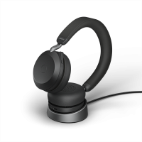 Jabra Evolve2 75, UC, Link 380a, Charging Stand - On-Ear Headset